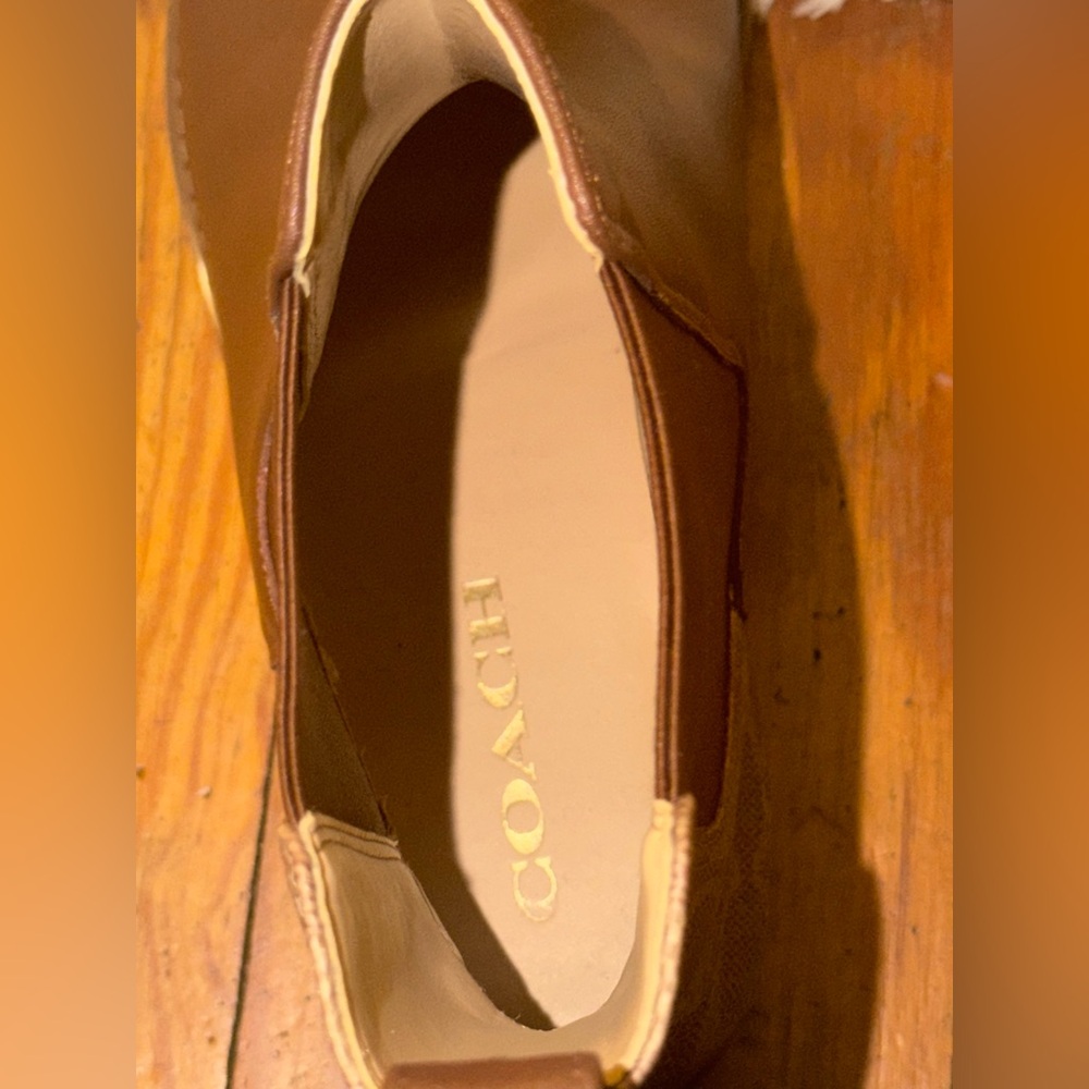 🆕 🤎COACH brown ankle boots women - Picture 10 of 10